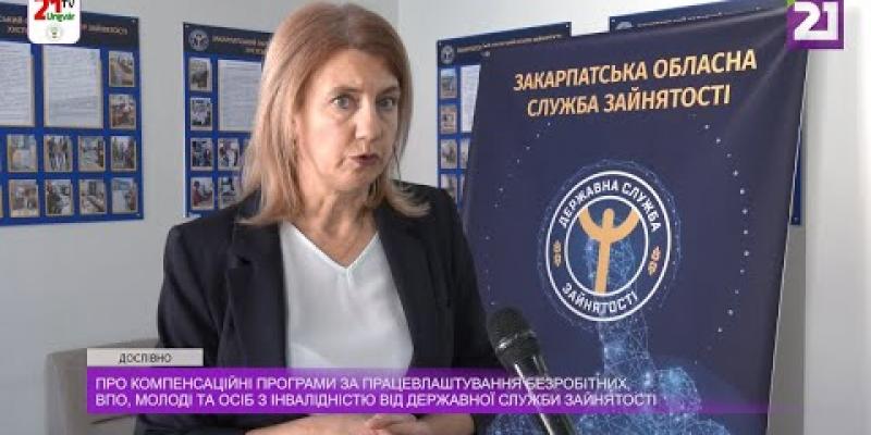 Вбудована мініатюра для Про компенсаційні програми за працевлаштування безробітних, ВПО, молоді та осіб з інвалідністю